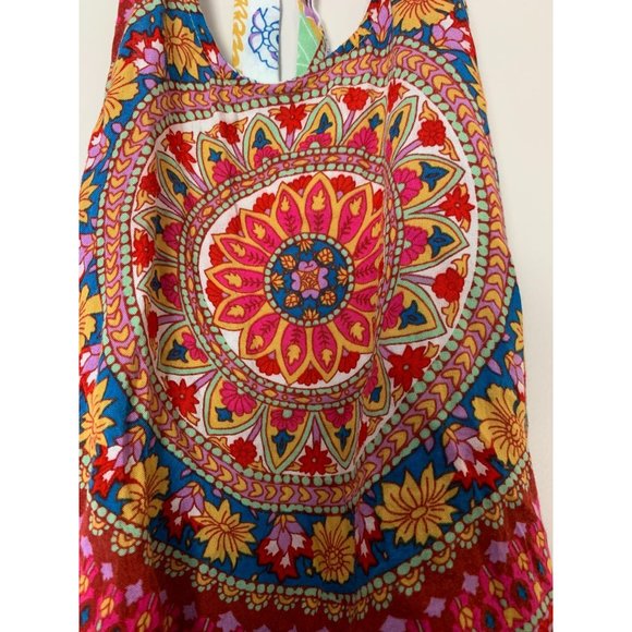 Billabong Halter Back Tie Bohemian Tank M - Picture 6 of 9